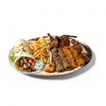 Combo Platter (Chicken + Gyro)